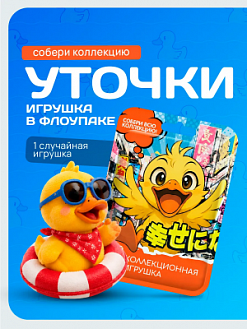Фото Игрушка во флоупаке "Уточки" 1/12шт в интернет-магазине axdv.ru / аиксдв