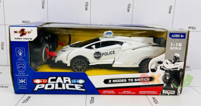 Фото Машинка Трансформер Д/У "Полицейская машина / Police Car" в интернет-магазине axdv.ru