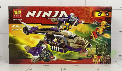 Фото Конструктор "Ниндзя / Ninja" Громовой мечник на Космолете 310 дет. в интернет-магазине axdv.ru