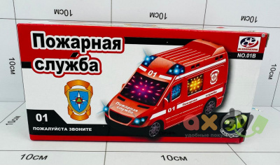 Фото Машина светозвуковая "Пожарная служба" в интернет-магазине axdv.ru