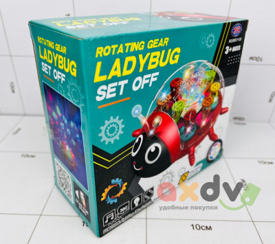 Фото Игрушка светозвуковая Божья коровка в интернет-магазине axdv.ru