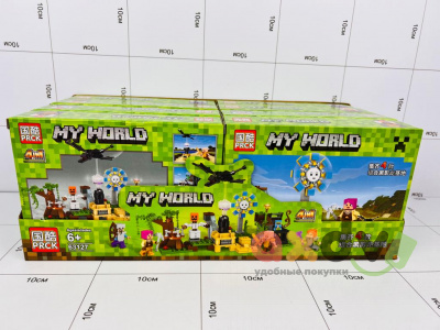 Фото Конструктор "Мой мир / My World" 63127 1/8 (69-74 дет.) в интернет-магазине axdv.ru