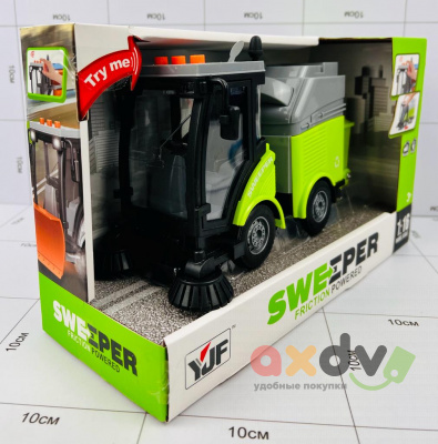 Фото Машина уборочная светозвуковая "Sweeper" A1112-2 в интернет-магазине axdv.ru