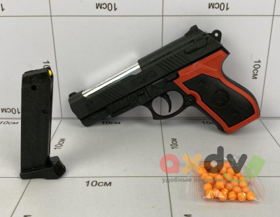 Фото Пистолет с пульками "Игрушечный пистолет / Toys Gun L209" в интернет-магазине axdv.ru
