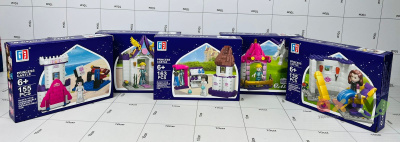Фото Конструктор "Строительные кубики / Block Toys" (131-163 дет.) 6в1 в интернет-магазине axdv.ru