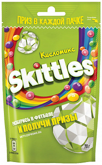Фото Драже "Скитлс/Skittles" Кисломикс 70г/26 в интернет-магазине axdv.ru / аиксдв
