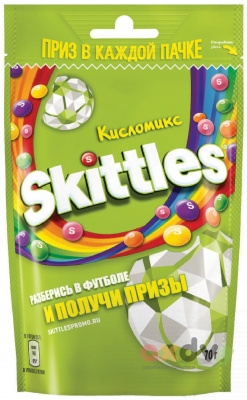 Фото Драже "Скитлс/Skittles" Кисломикс 70г/26 в интернет-магазине axdv.ru