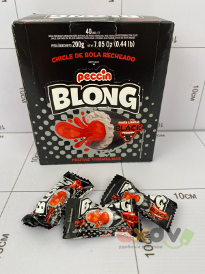 Фото Жевательная резинка "Ярко-черный / Blong Black" 20*40*5гр CG-220 в интернет-магазине axdv.ru