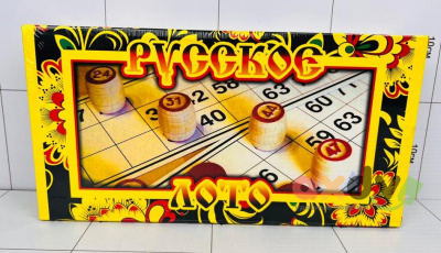 Фото Настольная игра "Русское лото" в интернет-магазине axdv.ru