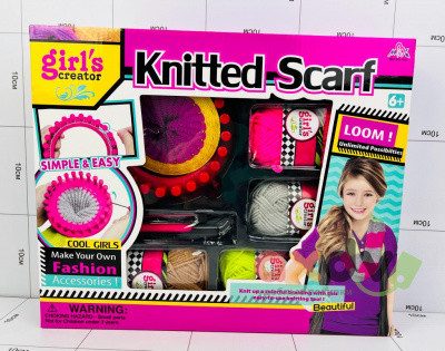 Фото Набор для вязания "Вязаный шарф / Knitted Scarf" MBK-285 в интернет-магазине axdv.ru