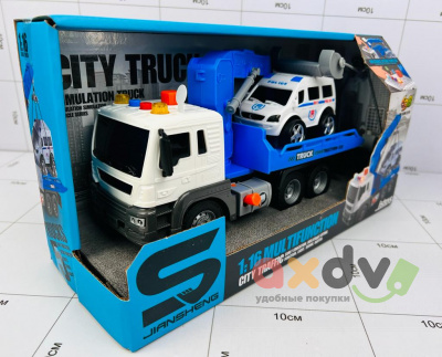 Фото Эвакуатор светозвуковой "Грузовой автомобиль / Truck Car" в интернет-магазине axdv.ru