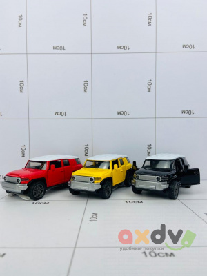 Фото Машина металлическая Тойота FJ Крузер / Toyota FJ Cruiser 1/12шт в интернет-магазине axdv.ru