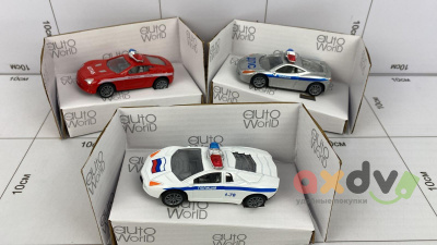Фото Машина металлическая "Автомобильный мир / Auto World" в интернет-магазине axdv.ru
