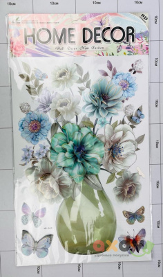 Фото Наклейки 3D-цветы "Декор комнаты" / 3D "Room Decor" Flowers HP-00 в интернет-магазине axdv.ru