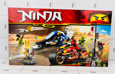 Фото Конструктор "Ниндзя / Ninja" 376 дет. 21161 в интернет-магазине axdv.ru