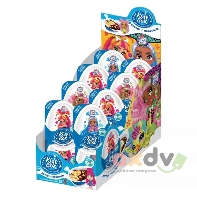 Фото КИДС БОКС / KIDS BOX "Пещерный клуб / Cave Club" Десерт с подарком 20г*16шт в интернет-магазине axdv.ru