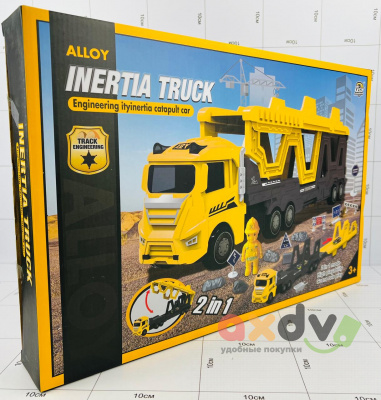 Фото Игровой набор 2в1 "Инерционный погрузчик / Inertia Truck" 756-А в интернет-магазине axdv.ru