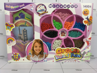 Фото 1401, Набор для творчества "Веселье с зелеными бусинами / Green bead Fun" 1580 дет в интернет-магазине axdv.ru