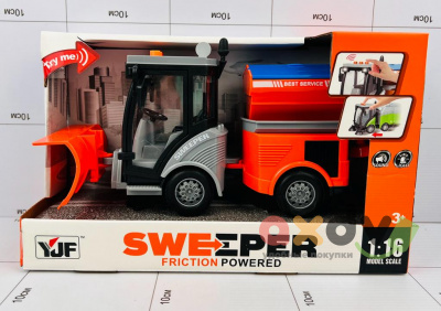 Фото Машина уборочная светозвуковая "Sweeper" A1112-3 в интернет-магазине axdv.ru