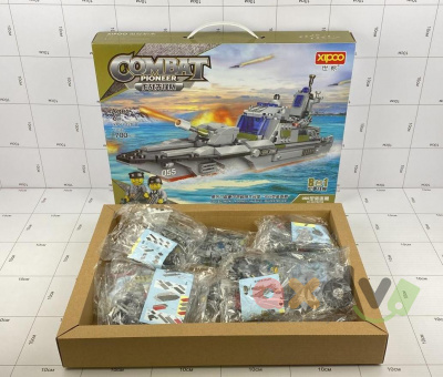 Фото Конструктор "Боец-первопроходец / Kombat Pioner" 700 дет. в интернет-магазине axdv.ru
