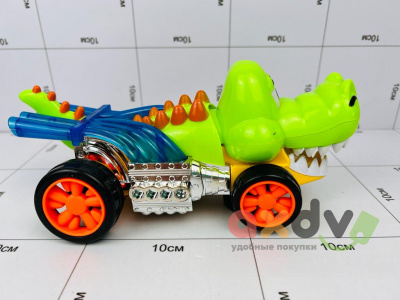 Фото Машинка светозвуковая с проекцией "Крокодил / Crocodile" в интернет-магазине axdv.ru