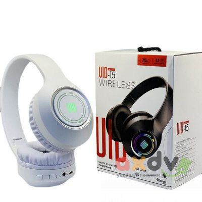 Фото Наушники беспроводные с ударным звуком / Wireless Shock Sound Headphone UID-15 в интернет-магазине axdv.ru