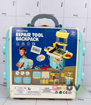 Фото Игровой набор инструментов "Рюкзак с инструментами для ремонта / Repair Tool Backpack" в интернет-магазине axdv.ru