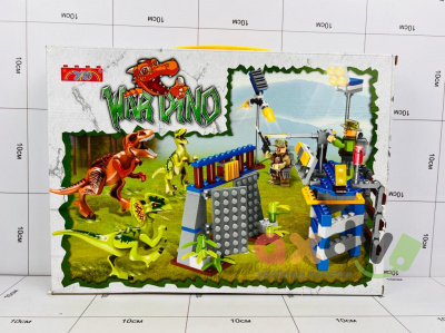 Фото Конструктор "Военный Динозавр / War Dino" 193 дет. в интернет-магазине axdv.ru