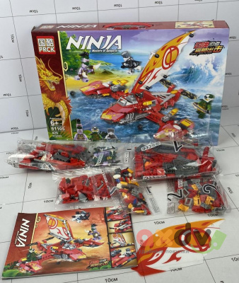 Фото Конструктор "Ниндзя / Ninja" 429 дет. в интернет-магазине axdv.ru