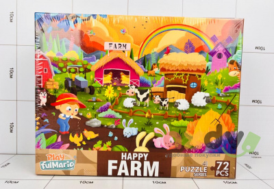 Фото Пазл "Веселая ферма / Happy Farm" 72 дет. в интернет-магазине axdv.ru