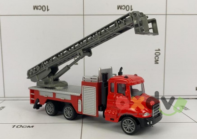 Фото Пожарная машина металлическая инерционная Fire-Fighting vehicle в интернет-магазине axdv.ru