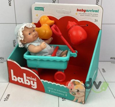 Фото Пупс в тележке с "Малыш / Mini Baby" в интернет-магазине axdv.ru