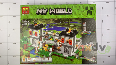 Фото Конструктор "Мой Мир / My World" 990 дет. в интернет-магазине axdv.ru
