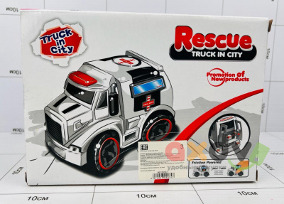 Фото Машина светозвуковая Спасательный грузовик в городе / "Rescue" Truck in sity в интернет-магазине axdv.ru