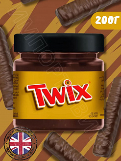 Фото Шоколадная паста Твикс/Twix 200г*6шт (Импорт) в интернет-магазине axdv.ru / аиксдв
