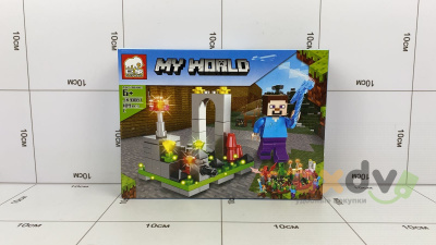 Фото Конструктор "Мой мир / My World" 109 дет. в интернет-магазине axdv.ru