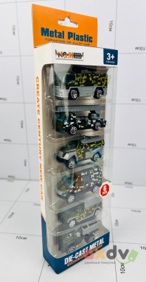 Фото Набор металлических машинок "Литые под давлением / DIE CAST" Полиция / Police (6 шт) в интернет-магазине axdv.ru