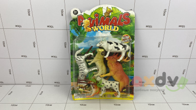 Фото Набор "Животный мир / Animals World" на блистере в интернет-магазине axdv.ru