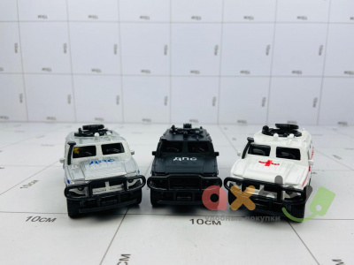 Фото Машина металлическая Джип Тигр Спец службы 1/12шт в интернет-магазине axdv.ru