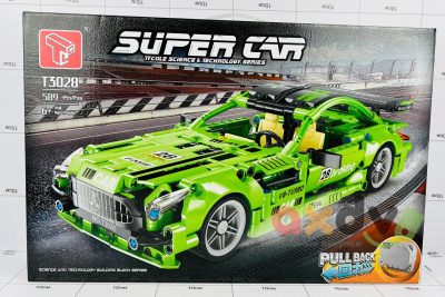 Фото Конструктор "Суперкар / Super Car" инерционный 589 дет. в интернет-магазине axdv.ru