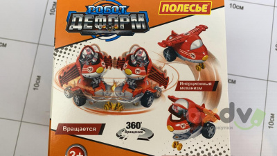 Фото Самолет инерционный "Робот ДЕФОРМ" (в коробке) в интернет-магазине axdv.ru