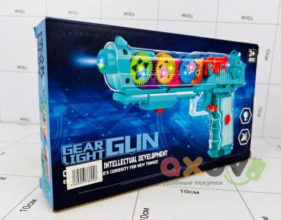 Фото Пистолет светозвуковой шестеренки "Gear light Gun" в интернет-магазине axdv.ru