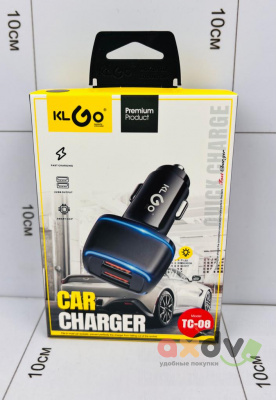 Фото Автомобильный адаптер 2usb Быстрая зарядка / Quick Charge в интернет-магазине axdv.ru