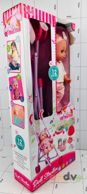 Фото Пупс с коляской "Моя первая кукла / My First Doll" в интернет-магазине axdv.ru