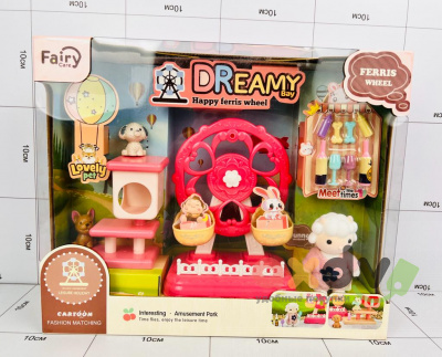 Фото Игровой набор "Бухта мечты: счастливое колесо обозрения / Dreame Bay Happy Ferris Wheel" в интернет-магазине axdv.ru