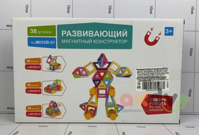 Фото Развивающий магнитный конструктор M032B-31 в интернет-магазине axdv.ru
