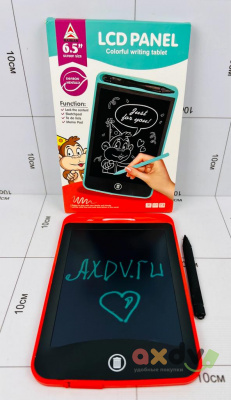 Фото Планшет для рисования "LCD Дощечка для письма / Writing Tablet" "6,5" малый в интернет-магазине axdv.ru