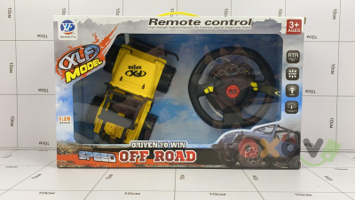 Фото Джип на дистанционном управлении "Бездорожье / Off Road" желтый в интернет-магазине axdv.ru