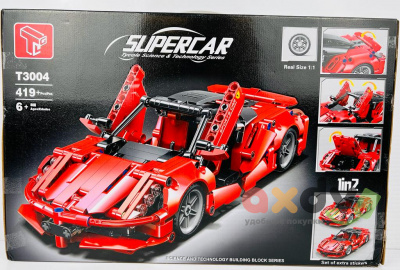 Фото Конструктор "Скользящая машина / SliperCar" 419 дет. в интернет-магазине axdv.ru
