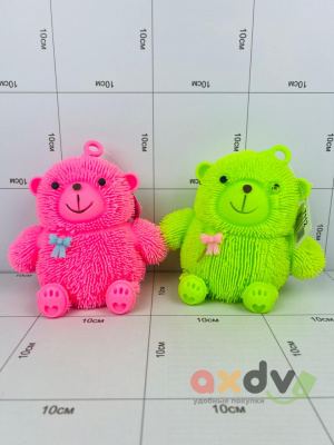 Фото Игрушка антистресс светящийся "Мишка" в интернет-магазине axdv.ru